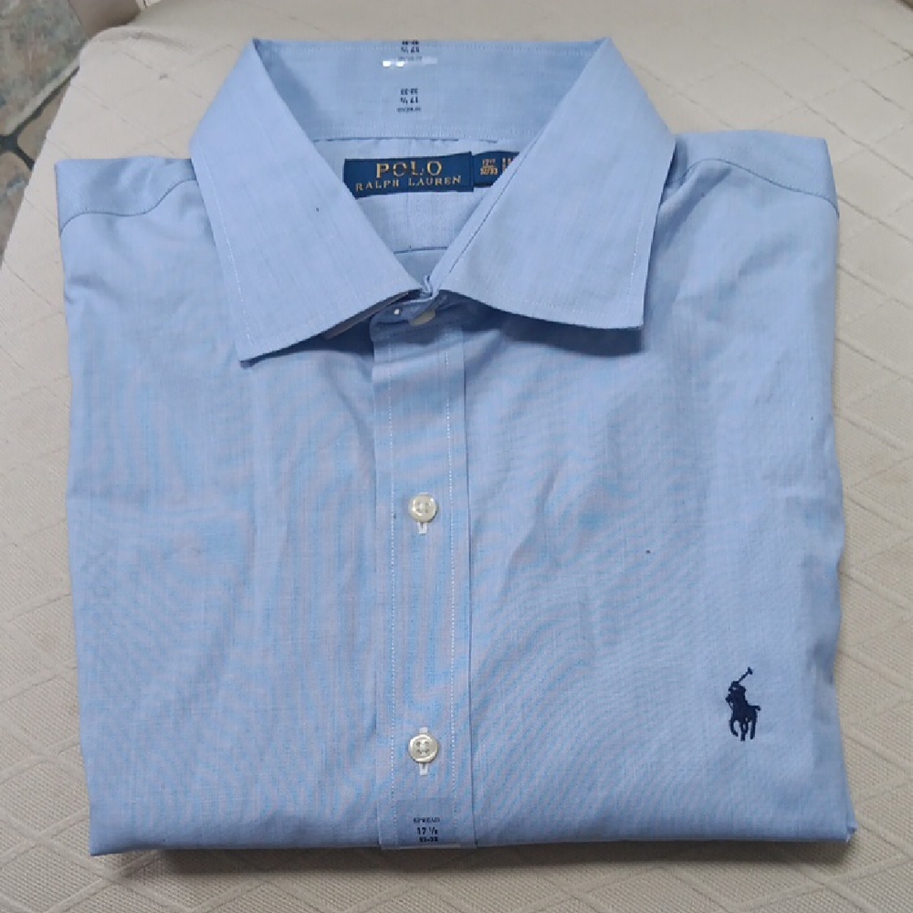 Polo by Ralph Lauren Men's Blue Shirt